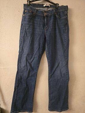 Levi's Women's Bootcut Jeans in Blue Denim